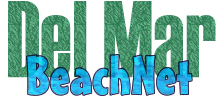 Del Mar BeachNet Logo